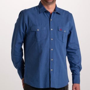 CAMISA MANGA LARGA INDIGO