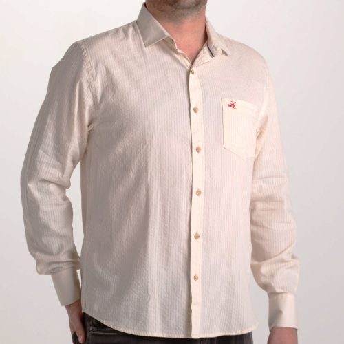 CAMISA MANGA LARGA CRUDO