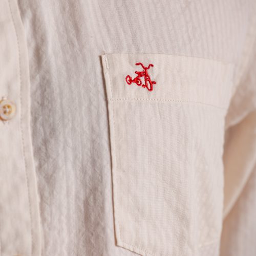 CAMISA MANGA LARGA CRUDO - Imagen 2