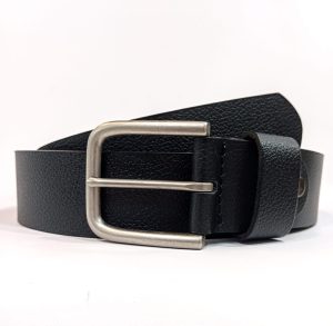 CORREA CUERO AVIADOR NEGRA