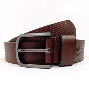 CORREA CUERO DOTS CAFE